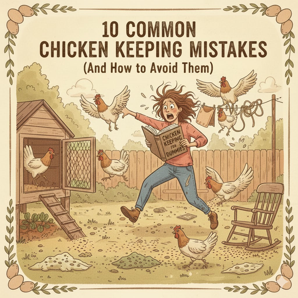 10 common chicken keeping mistakes beginners make when raising backyard chickens